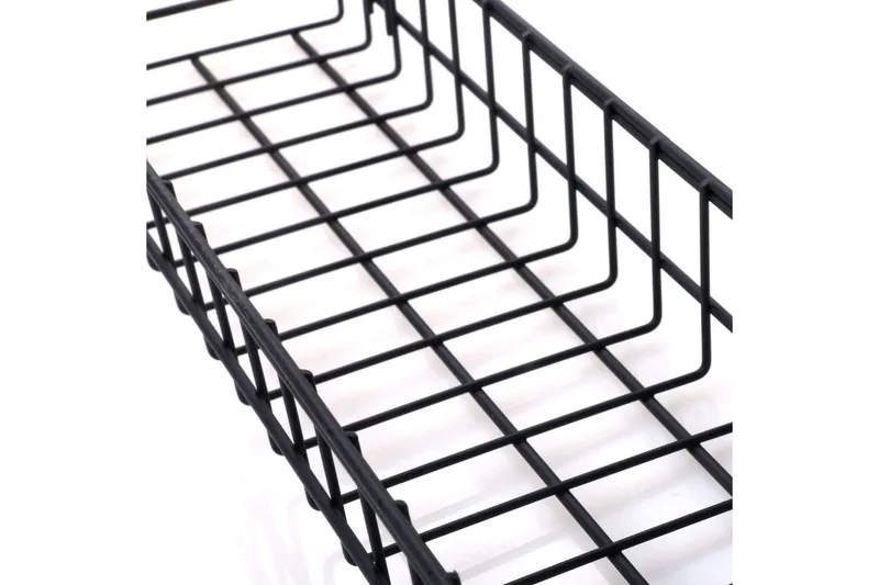 Dekorativ Veggpynt - Svart - Oppbevaring - Oppbevaring til småting - Kurv - Trådkurv