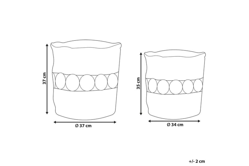 Kurv Alang sett á 2 - Oppbevaring - Oppbevaring til småting - Kurv
