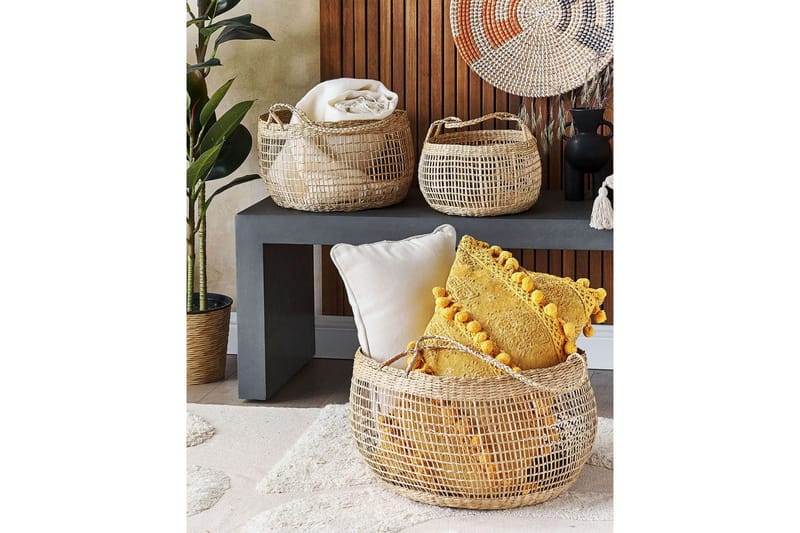 Kurv Arapaima sett med 3 - Oppbevaring - Oppbevaring til småting - Kurv