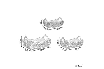 Kurv Campha sett av 3 - Oppbevaring - Oppbevaring til småting - Kurv