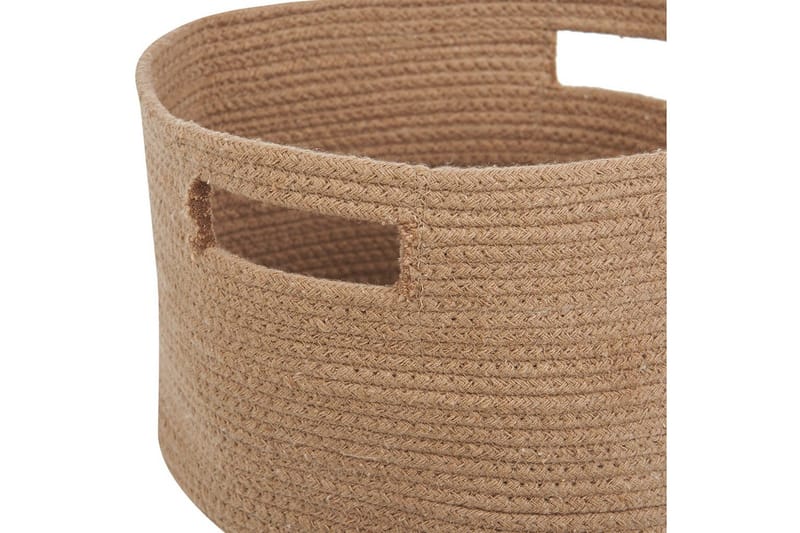 Kurv Chiniot sett av 2 Beige/naturlig - Beige/naturlig - Oppbevaring - Oppbevaring til småting - Kurv