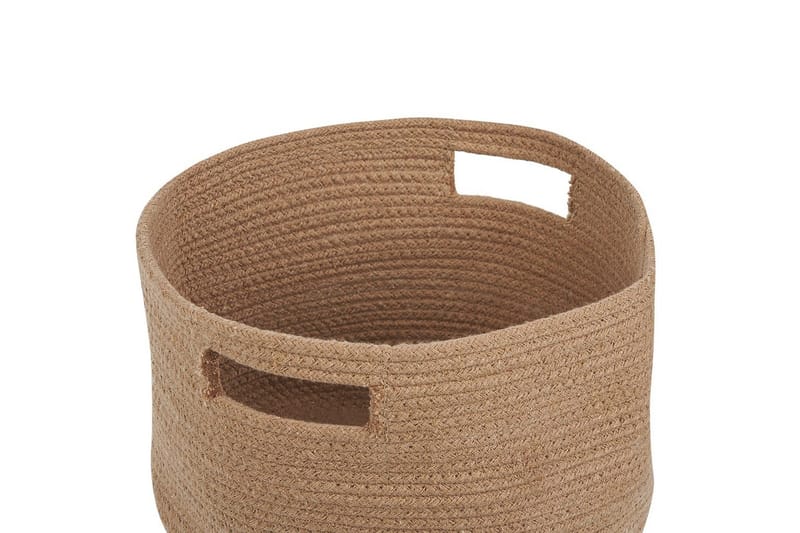 Kurv Chiniot sett av 2 Beige/naturlig - Beige/naturlig - Oppbevaring - Oppbevaring til småting - Kurv