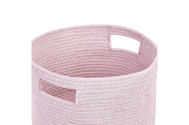 Kurv Chiniot sett av 2 Pastellrosa - Pastellrosa - Oppbevaring - Oppbevaring til småting - Kurv