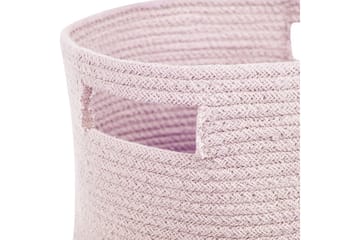 Kurv Chiniot sett av 2 Pastellrosa - Pastellrosa - Oppbevaring - Oppbevaring til småting - Kurv