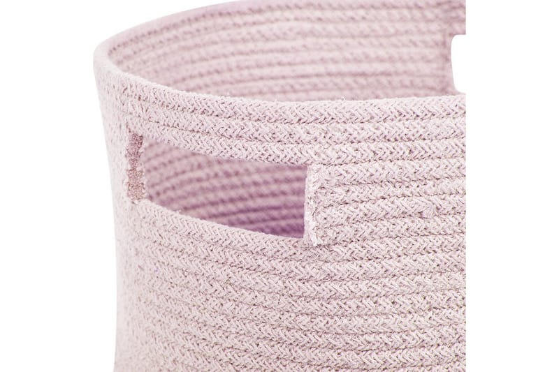 Kurv Chiniot sett av 2 Pastellrosa - Pastellrosa - Oppbevaring - Oppbevaring til småting - Kurv
