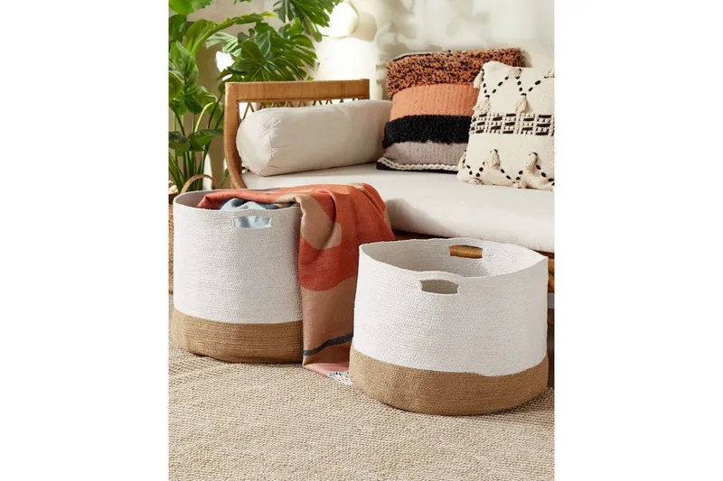 Kurv Kahan sett av 2 - Oppbevaring - Oppbevaring til småting - Kurv