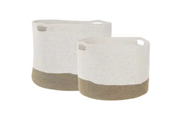 Kurv Kahan sett av 2 - Oppbevaring - Oppbevaring til småting - Kurv