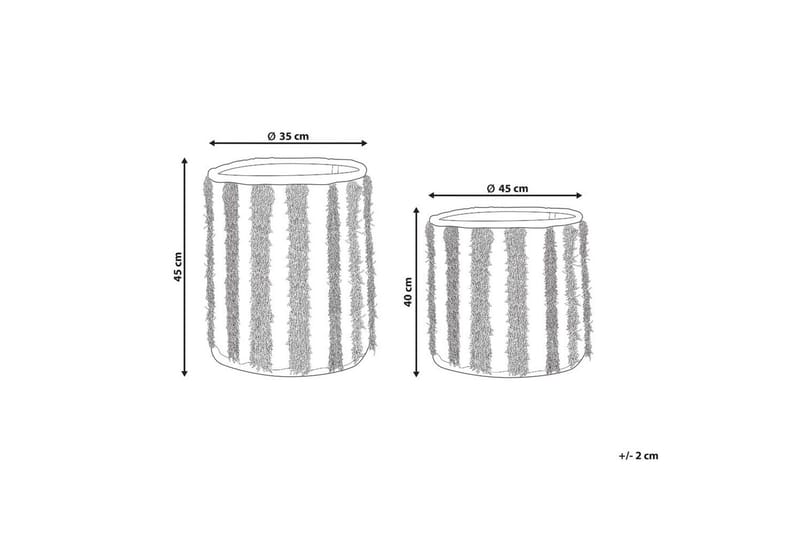 Kurv Kakki sett av 2 - Oppbevaring - Oppbevaring til småting - Kurv