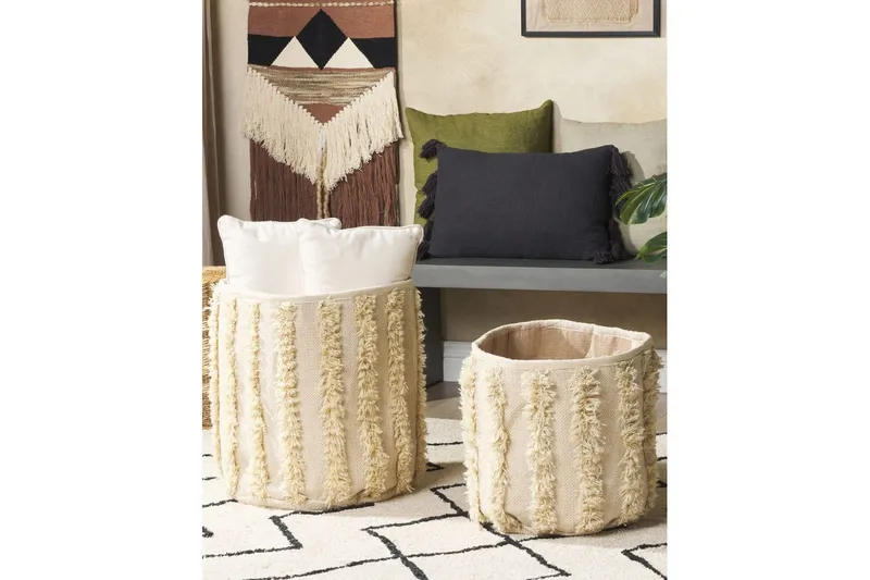 Kurv Kakki sett av 2 - Oppbevaring - Oppbevaring til småting - Kurv