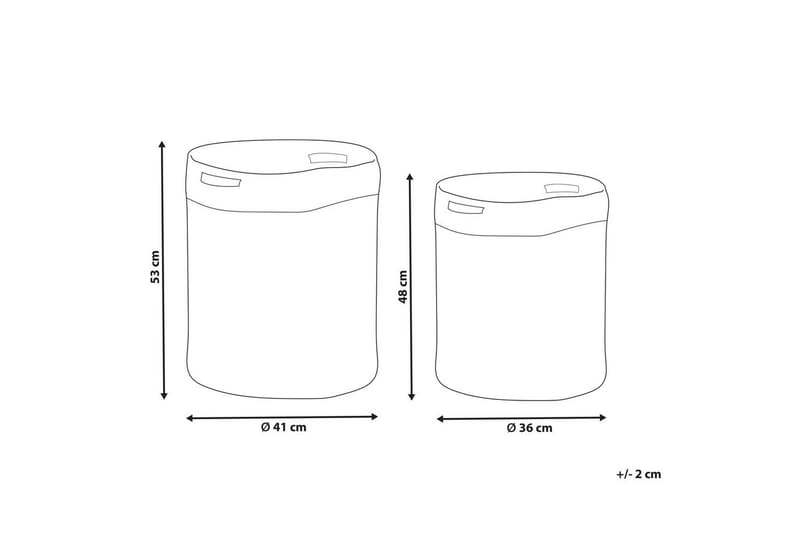 Kurv Kardh sett av 2 - Oppbevaring - Oppbevaring til småting - Kurv