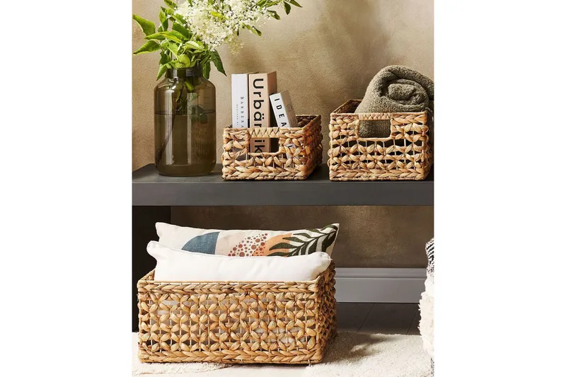 Kurv Minnow sett med 3 - Oppbevaring - Oppbevaring til småting - Kurv