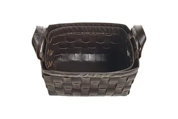 Kurv Sippar sett av 2 Mørk brun - Mørk brun - Oppbevaring - Oppbevaring til småting - Kurv