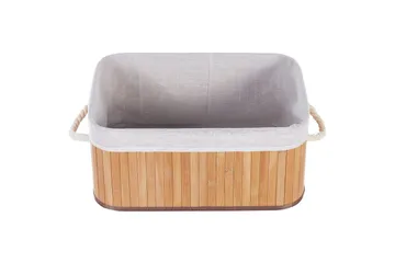 Kurv Talpe sett på 5 Lyst tre/hvit - Lyst tre/hvit - Oppbevaring - Oppbevaring til småting - Kurv