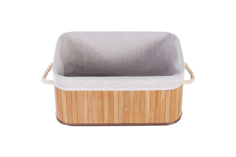 Kurv Talpe sett på 5 Lyst tre/hvit - Lyst tre/hvit - Oppbevaring - Oppbevaring til småting - Kurv