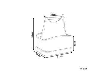 Kurv Uruk Mørk brun - Mørk brun - Oppbevaring - Oppbevaring til småting - Kurv