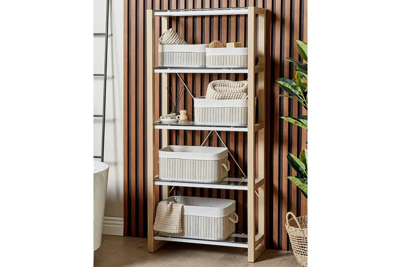 Kurv Talpe sett på 5 Grå/hvit - Grå/hvit - Oppbevaring - Oppbevaring til småting - Vegghengt oppbevaring