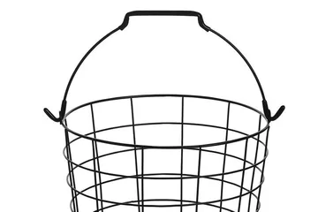 Ayapal Metallstativ 37 cm 3 Kurver - Svart - Oppbevaring - Oppbevaring til småting - Kurv - Trådkurv