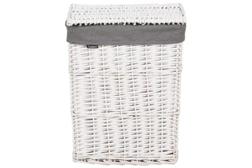 Vaskekurver Ella Grå/hvit - Grå/hvit - Oppbevaring - Kles oppbevaring - Skittentøyskurv