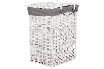 Vaskekurver Ella Grå/hvit - Grå/hvit - Oppbevaring - Kles oppbevaring - Skittentøyskurv