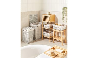 Vaskekurver Ella Hvit - Hvit - Oppbevaring - Kles oppbevaring - Skittentøyskurv