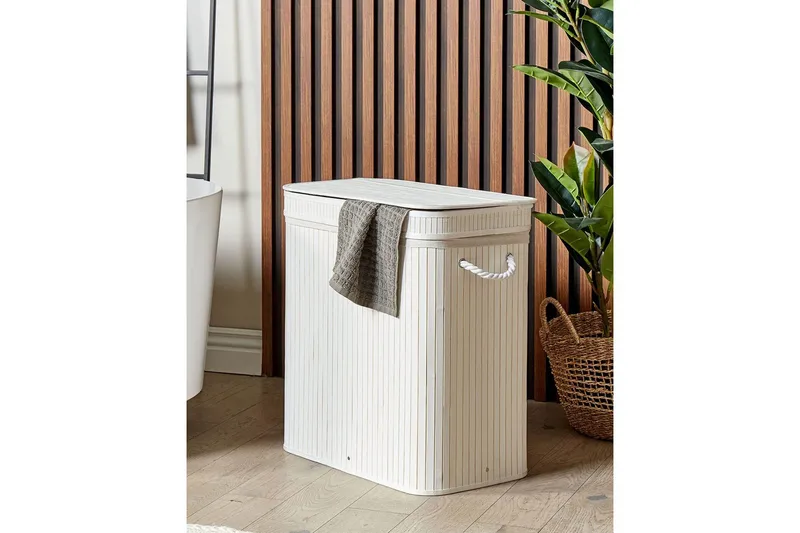 Vaskekurver Kalthota Hvit - Hvit - Oppbevaring - Kles oppbevaring - Skittentøyskurv