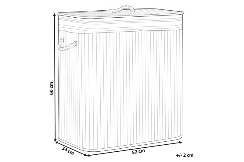 Vaskekurver Kalthota Lyst tre - Lyst tre - Oppbevaring - Kles oppbevaring - Skittentøyskurv