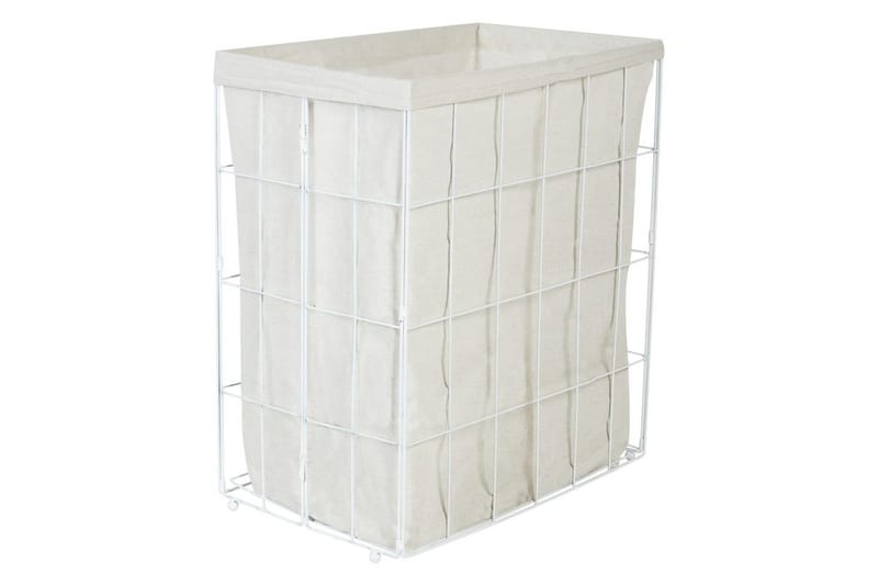 Vaskekurver Mirissa Hvit/lyst tre - Hvit/lyst tre - Oppbevaring - Kles oppbevaring - Skittentøyskurv