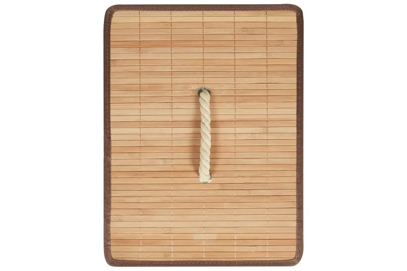 Vaskekurver Mirissa Svart/hvit/lyst tre - Svart/hvit/lyst tre - Oppbevaring - Kles oppbevaring - Skittentøyskurv