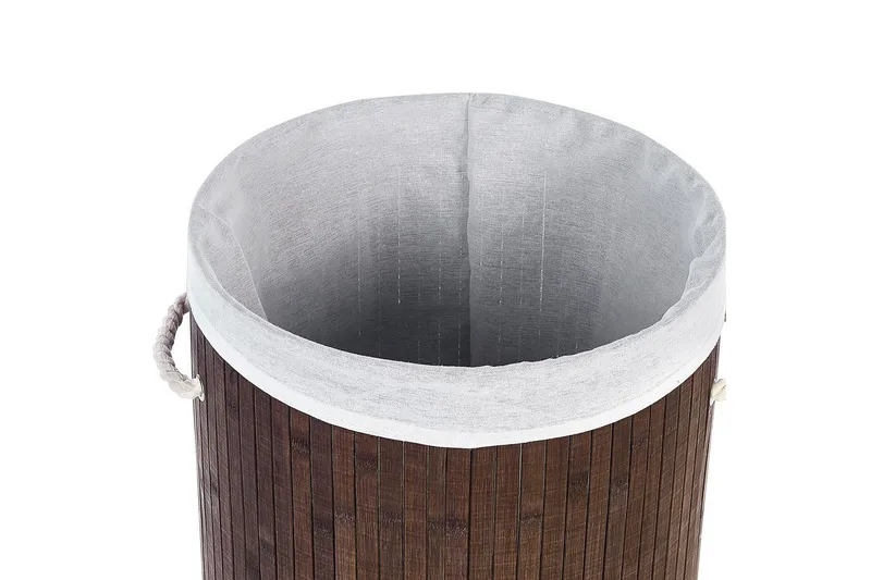 Vaskekurver Sannar Brun/Hvit - Brun/Hvit - Oppbevaring - Kles oppbevaring - Skittentøyskurv