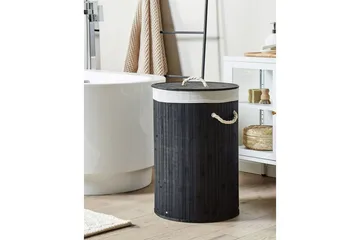 Vaskekurver Sannar Svart/hvit - Svart/hvit - Oppbevaring - Kles oppbevaring - Skittentøyskurv