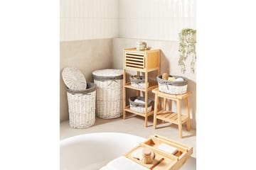 Vaskekurver Vakari Grå/hvit - Grå/hvit - Oppbevaring - Oppbevaring til småting - Kurv