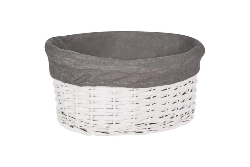 Vaskekurver Vakari Grå/hvit - Grå/hvit - Oppbevaring - Oppbevaring til småting - Kurv