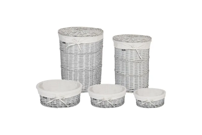 Vaskekurver Vakari Hvit/Grå, Hvit/Grå