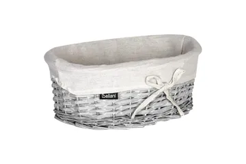 Vaskekurver Vakari Hvit/Grå - Hvit/Grå - Oppbevaring - Oppbevaring til småting - Kurv