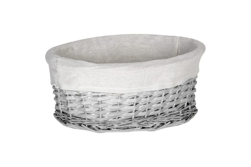 Vaskekurver Vakari Hvit/Grå - Hvit/Grå - Oppbevaring - Oppbevaring til småting - Kurv
