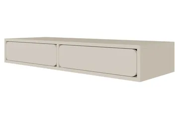 Marinport Veggskap 110 cm - Beige - Oppbevaring - Oppbevaring til småting - Vegghengt oppbevaring