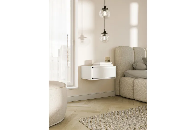 Marinport Veggskap 50 cm - Beige - Oppbevaring - Oppbevaring til småting - Vegghengt oppbevaring
