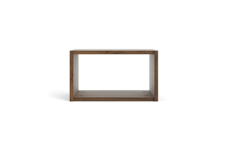 Mirros hylle 43,6x25 cm - Valnøtt - Oppbevaring - Oppbevaring til småting - Vegghengt oppbevaring