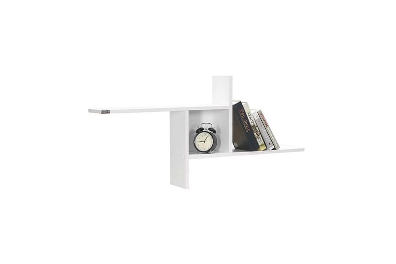 Nagaji Vegghylle 100 cm - Hvit - Oppbevaring - Hylle