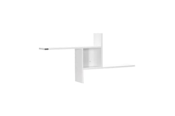 Nagaji Vegghylle 100 cm - Hvit - Oppbevaring - Hylle