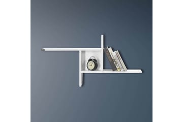 Nagaji Vegghylle 100 cm - Hvit - Oppbevaring - Hylle