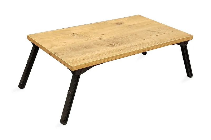 Nekeisha Datastativ 25 cm, Tre/natur/Svart