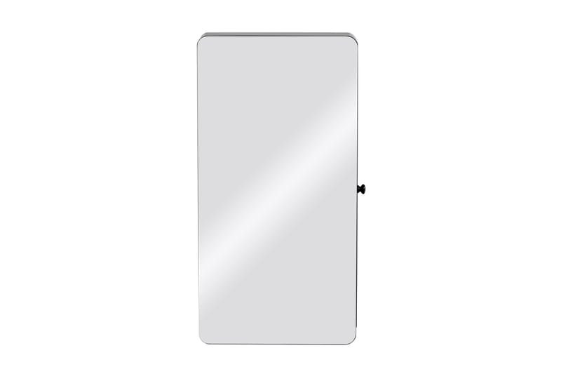 Veggskap Moreno 37,4 cm med Speil - Hvit - Oppbevaring - Oppbevaring til småting - Oppbevaring smykker - Smykkestativ & smykkeskrin