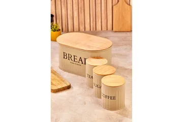 Oppbevaringsboks sett (4 deler) Selinbridge Brun - Brun - Oppbevaring - Oppbevaring til småting