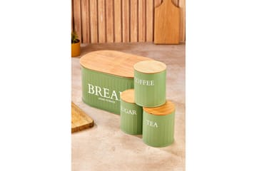 Oppbevaringsboks sett (4 deler) Selinbridge Grønn - Grønn - Oppbevaring - Oppbevaring til småting