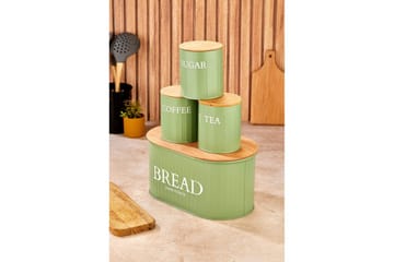 Oppbevaringsboks sett (4 deler) Selinbridge Grønn - Grønn - Oppbevaring - Oppbevaring til småting