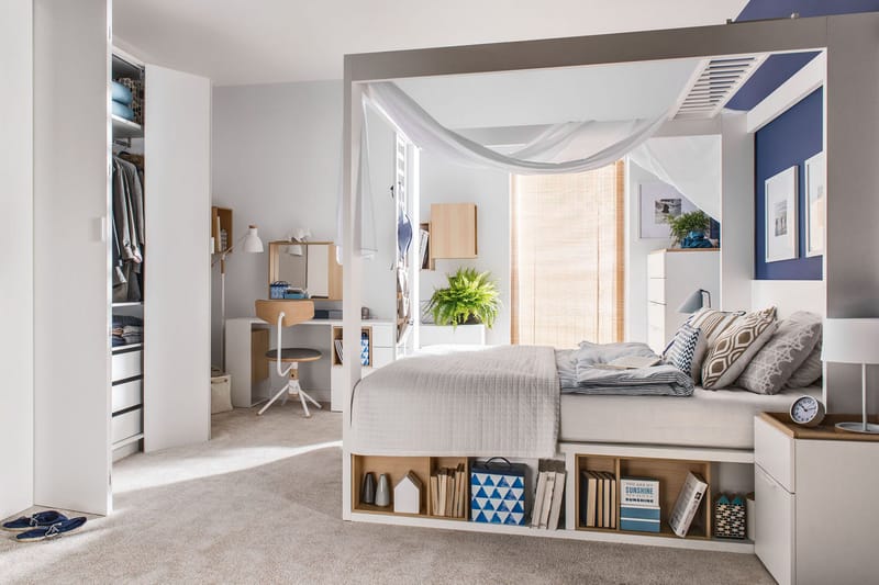 4YOU Hylle til Seng Tre / Natur - VOX - Oppbevaring - Oppbevaring til småting - Oppbevaringskasse