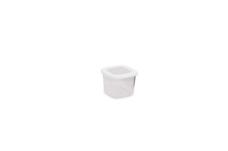 Avanna Oppbevaringsbokser 10 cm - Hvit - Oppbevaring - Oppbevaring til småting - Oppbevaringskasse - Plastkurv & plastboks