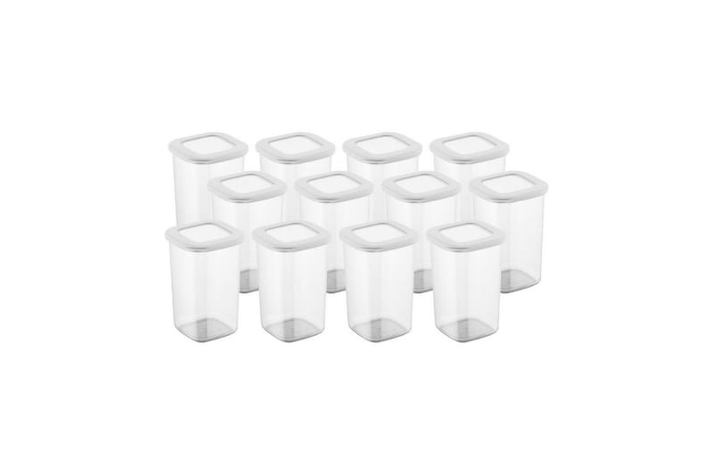 Harrowen Oppbevaringsbokser 10 cm 2-pack - Hvit - Oppbevaring - Oppbevaring til småting - Oppbevaringskasse - Plastkurv & plastboks