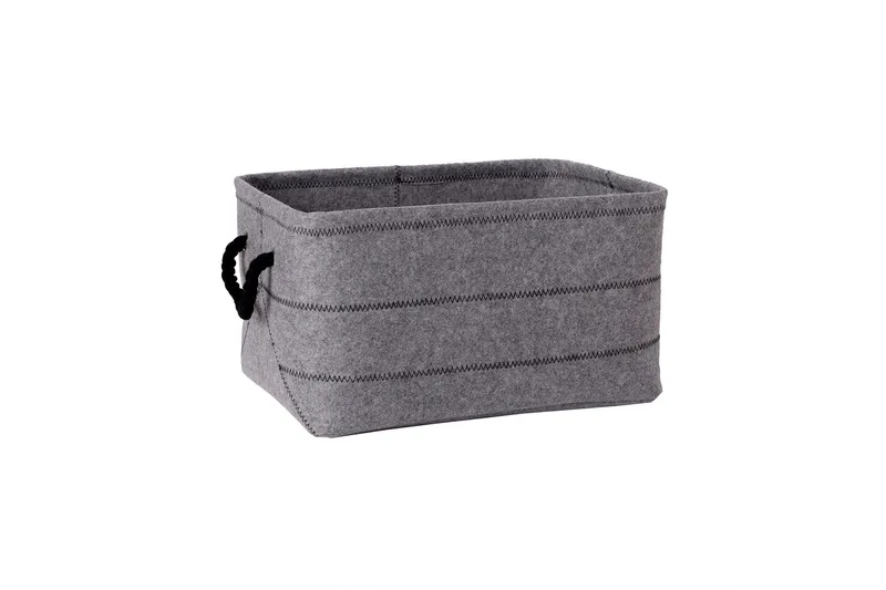 Max Felt-1 Stoffboks Lysegrå